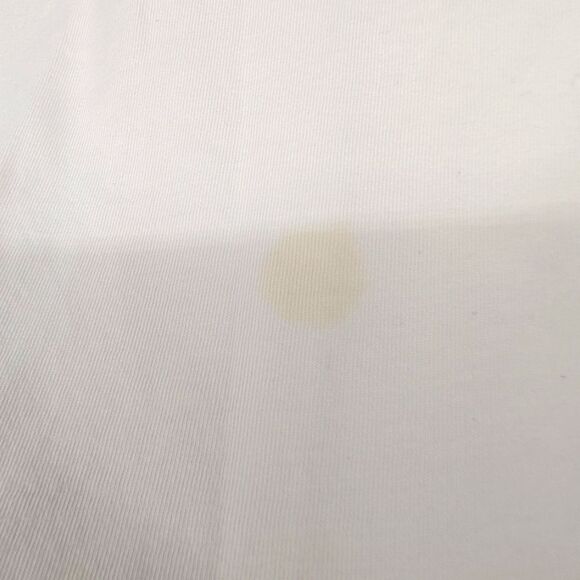 Valentino White and Blue Short Sleeve Tee with Graphic Print - Picture 3 of 5